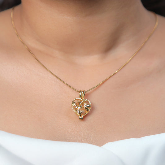Heart cage pendant